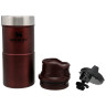 Термокружка Stanley Classic Trigger Action One Hand 2,0, 0,35 л, бордовая 10-09848-010