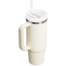 Термокружка Stanley Quencher H2,0 0,88 л с трубочкой, кремовая (10-11912-081)