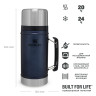 Термос для еды Stanley Classic 0,94 л, синий 10-07937-019